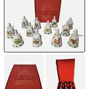 Christmas Bell Ornament Set